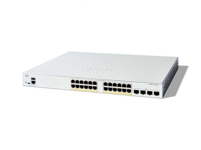 Cisco C1300-24FP-4X 24Fp-4X Managed Switch 24  Port Ge Full Poe 4X10Ge
