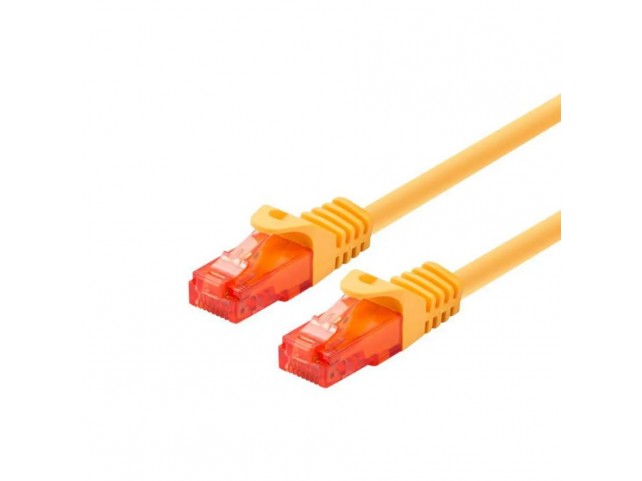 LOGON PROFESSIONAL TCU66U100Y PATCH CABLE U/UTP CAT6 - 10M  YELLOW