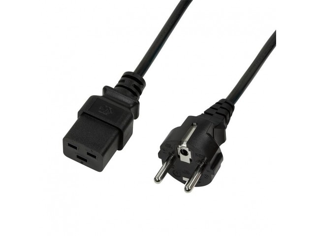 LogiLink CP152 Power Cable Black 1.8 M  Cee7/7 Iec C19