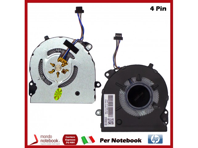 Ventola Fan CPU HP Pavilion 15-CS 15- CW - L25585-001 L23895-001