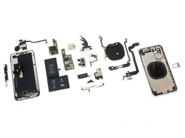CoreParts MSPP75005 Full Set Small Parts OEM New  For iPhone X