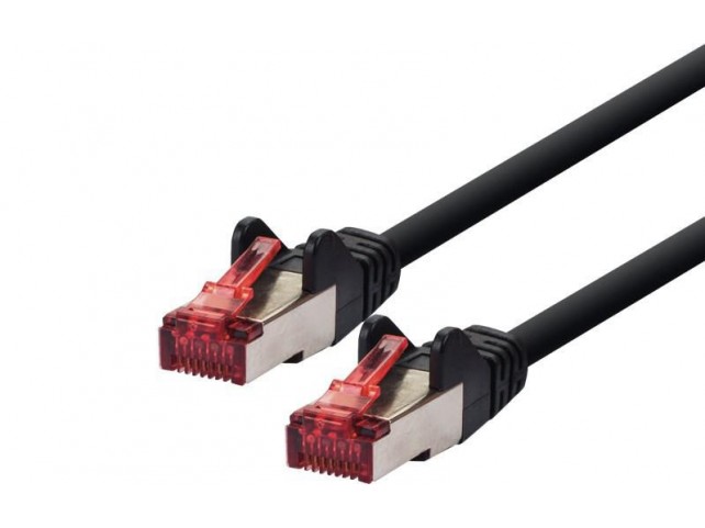 LOGON PROFESSIONAL TCR66SS200BL PATCH CABLE S/FTP PIMF 20M -  CAT6 - BLACK