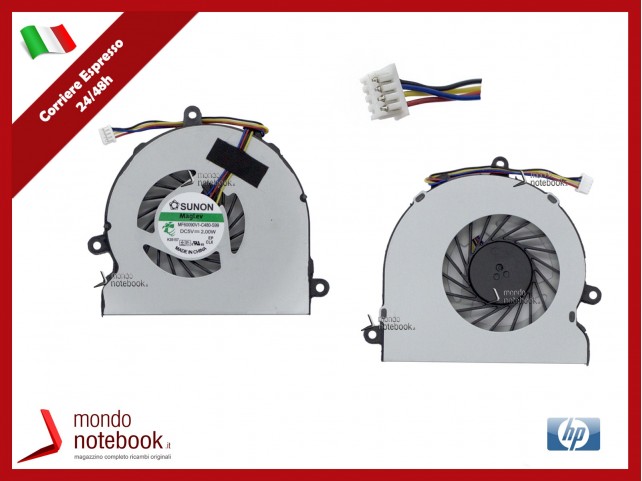 Ventola Fan CPU HP 15-AC 15-AF 15-AY 15-BA 250 G4 250 G5 255 G4 255 G5 256 G4 256 G5 (4 Pin)