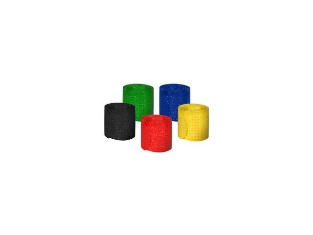 MediaRange MRCS302 Hook And Loop Cable Ties 16  X 215Mm Assorted Colors