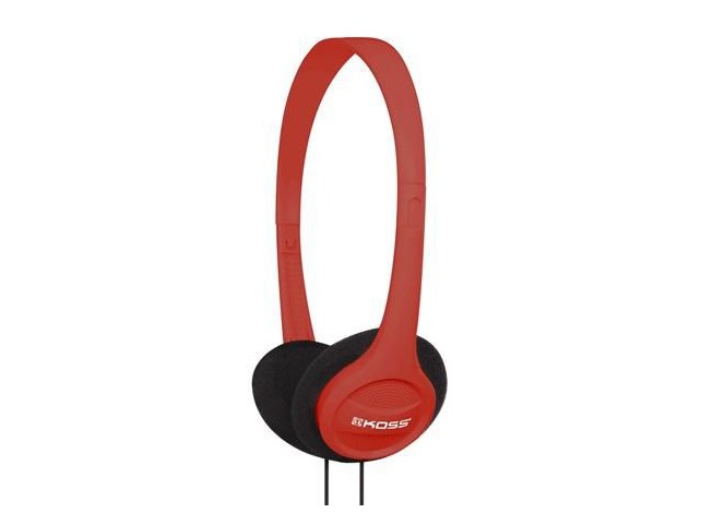 KOSS 145190494 Kph7 Headphones Wired  Head-Band Music Red