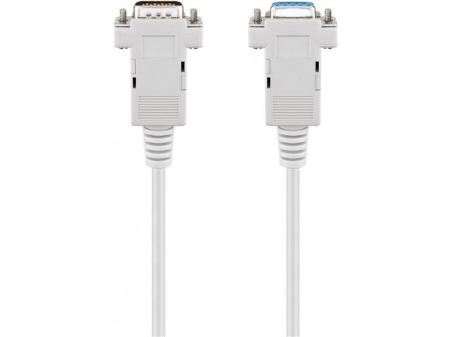 Goobay 50224 SERIAL CABLE DB9M/DB9F 1.8M  
