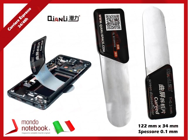 QIANLI APERTURA SCOLLAGGIO VETRI TOOL STRUMENTO RIPARAZIONE FLESSIBILE 0,1mm