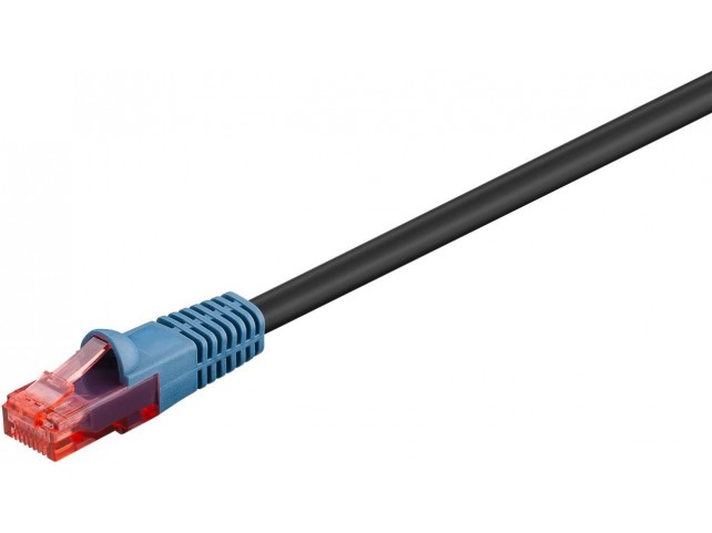 Goobay 94389 PATCH CABLE CAT6 U/UTP -  OUTDOOR - 10M BLACK