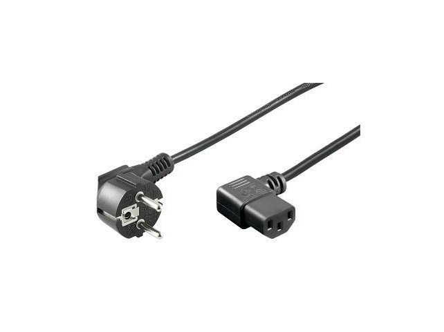 Goobay 96032 POWER CABLE 3M ANGLED -  TAK5352M
