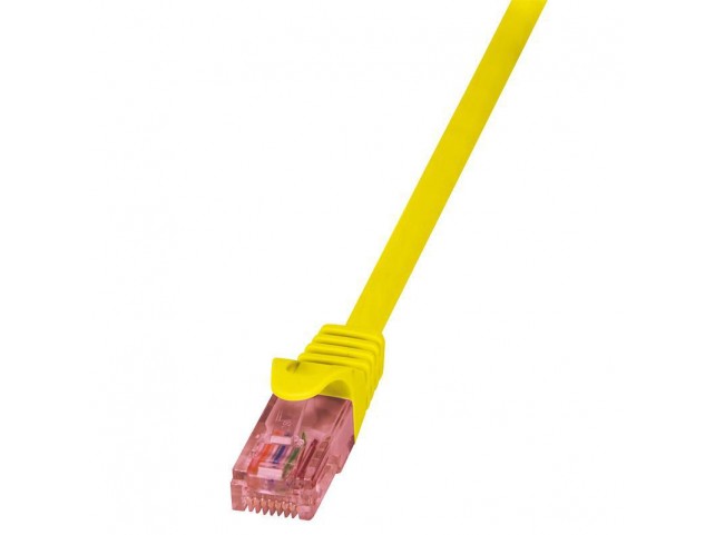 LogiLink CQ2097U PATCH CABLE U/UTP CAT6 - 10M  YELLOW - LSOH