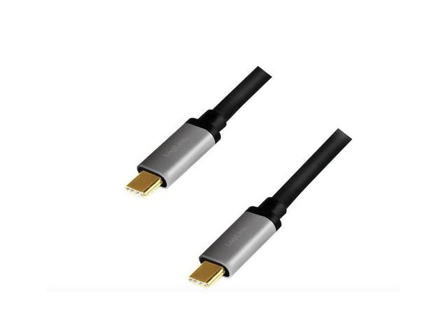 LogiLink CUA0106 USB 2.0 USB-C MALE TO USB-C  MALE 1 5M WITH E-MARK/PD: