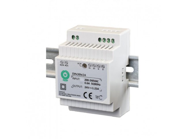 Noname DIN30W24 DIN-RAIL 24V/1.25A 30W POWER  SUPPLY