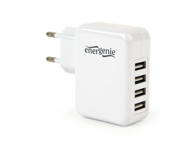 Gembird EG-U4AC-02 Mobile Device Charger White  Indoor