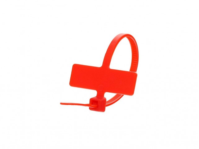 Lanview LVT551141 TIE wrap 152 4 x 3 81mm Red  ID Marker