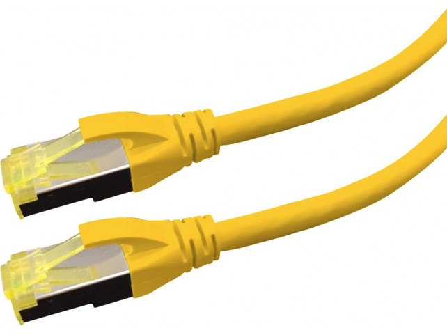 LOGON PREMIUM APR6A030Y PATCH CABLE CAT6A S/FTP  PREMIUM LSOH - 3M YELLOW