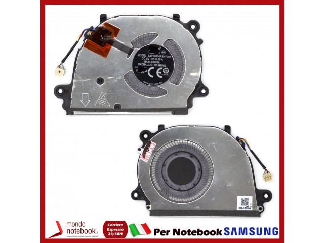 Ventola Fan CPU SAMSUNG NP930QED Galaxy Book2 Pro 360 BA31-00216A