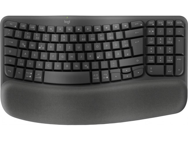Logitech 920-012283 Wave Keys keyboard RF  Wireless + Bluetooth QWERTZ