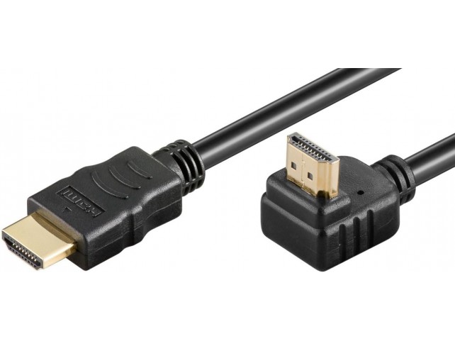 MicroConnect HDM19192V2.0A90 HDMI High Speed cable 2m  