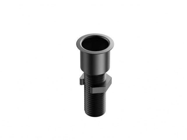 Vivolink VLDG24L-B Solution for cables through  desks black large up to 55mm