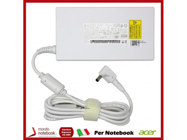 Alimentatore Originale ACER 230W 19V (5,5mm x 1,7mm) CC715-71 CC715-71P CC715-91P Bianco