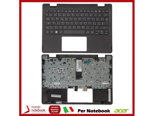 Tastiera con Top Case ACER V5-122 Nero Italiana