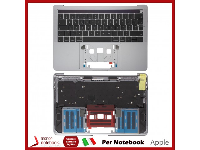 Tastiera con Top Case APPLE MacBook Pro 13.3" A1989 Mid 2019 (Space Grey) Italiana