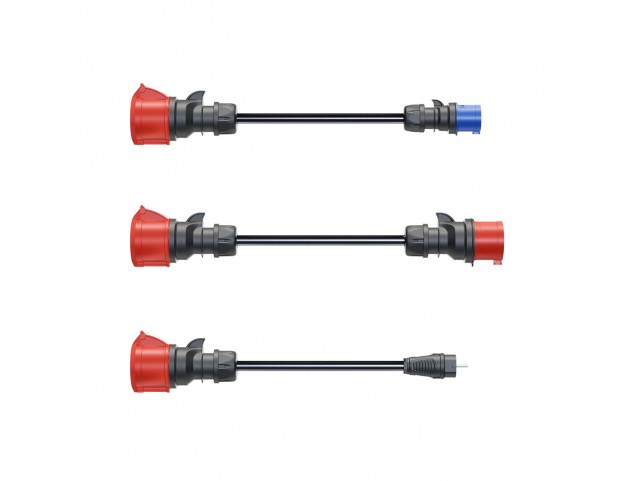 go-e CH-04-07 Gemini flex 22 kW Set (16 A  domestic blue red)