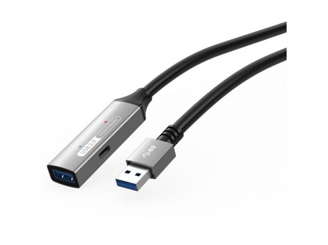 MicroConnect USB3.0AAF20A Active USB 3.2 Gen 1 cable  A-A M-F 20m