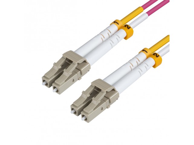 MicroConnect FIB440440P Fiber Patch Cable -  LC/UPC-LC/UPC 40m OM4 MM