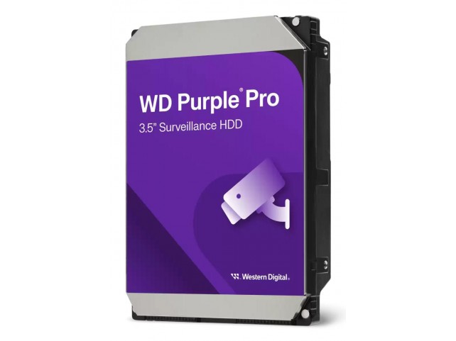 Western Digital WD122PURP Hard drive 12 TB 3.5 SATA  6Gb/s 7200 rpm buffer: 512