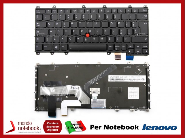 Tastiera Notebook Lenovo 370 X380 Yoga Thinpad S1 Yoga 3° 4° gen Italiana