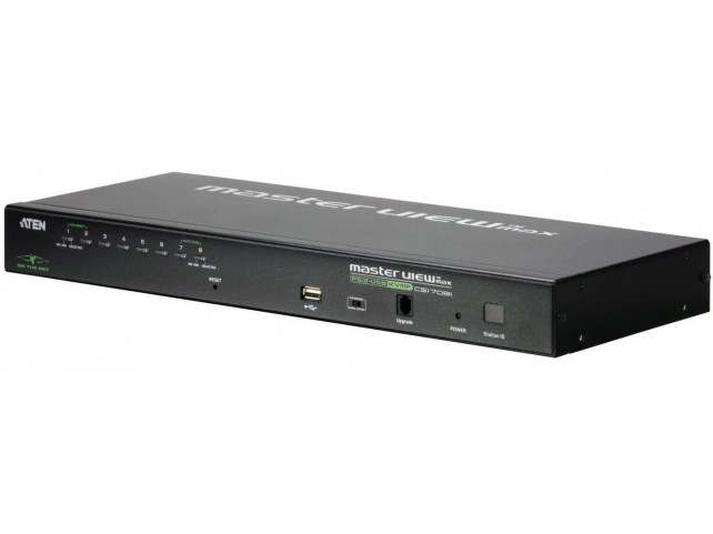 Aten CS1708I-AT-G 8-Port PS/2-USB KVM on  the NET With 1 Local/Remote