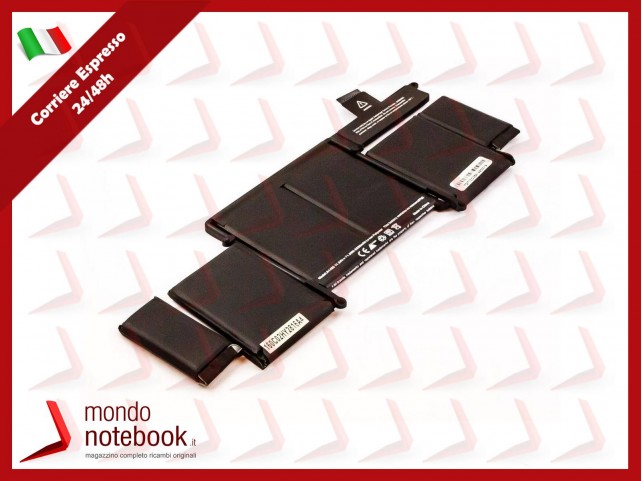 Batteria Compatibile Alta Qualità per Apple MacBook Pro Retina 13" 72Wh 6 Cell Li-Pol 11.34V