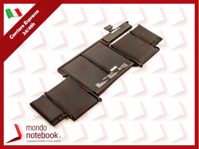Batteria Compatibile Alta Qualità Apple Macbook Pro 13 A1502 (Early 2015) 11.34V 6.33A  72Wh 