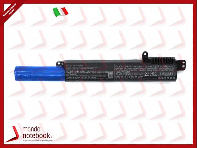 Batteria Compatibile Alta Qualità ASUS A407U X407UA Series 28.86Wh 11.1V 2600mAh