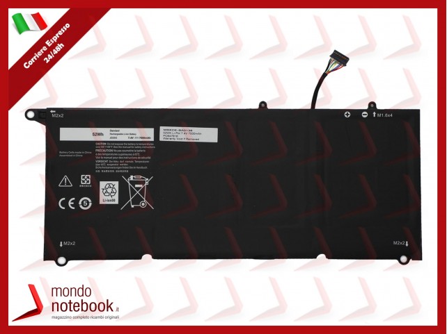 Batteria Compatibile Alta Qualità DELL XPS 13 9343 9350 - 7000mAh
