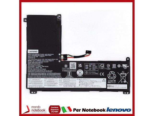 Batteria Originale LENOVO IdeaPad 1-11IGL05 1-14IGL05 5B10W42963 L19L2PF1