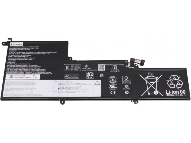 Batteria Originale LENOVO Yoga Slim 7-14IIL05 7-14ARE05 7-14ITL05
