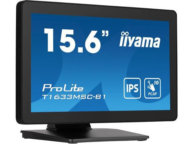 iiyama T1633MSC-B1 15 6 PCAP 10P Touch  
