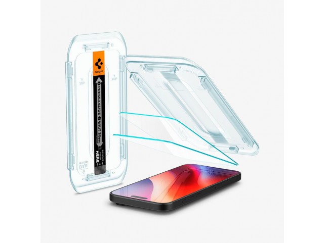 Spigen AGL07928 Glas.Tr Ez Fit Clear Screen  Protector Apple 2 Pc(S)