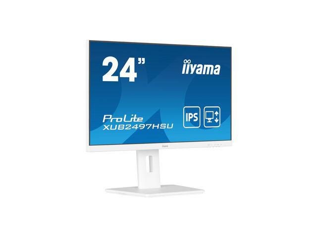iiyama XUB2497HSU-W2 24 WHITE  IPS-panel 1920x1080 15cm Adj