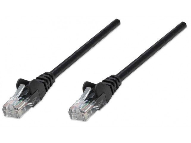 Intellinet 343350 Network Patch Cable Cat6  5M Black Cca U/Utp Pvc