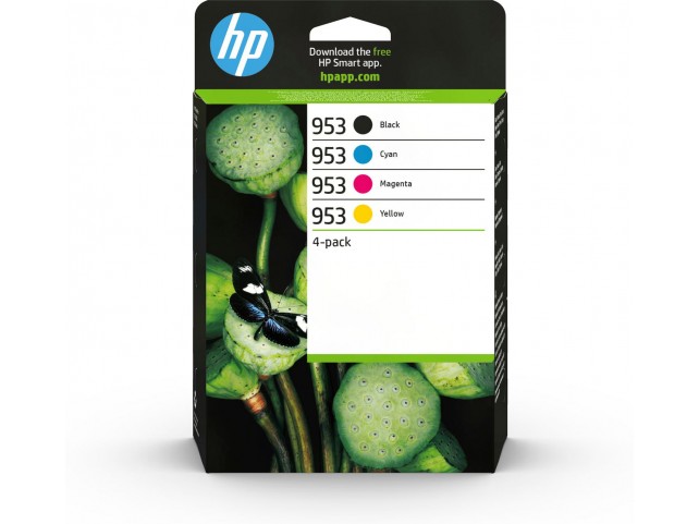 HP 6ZC69AE301 953 CMYK Original Ink  Cartridge 953 4-pack