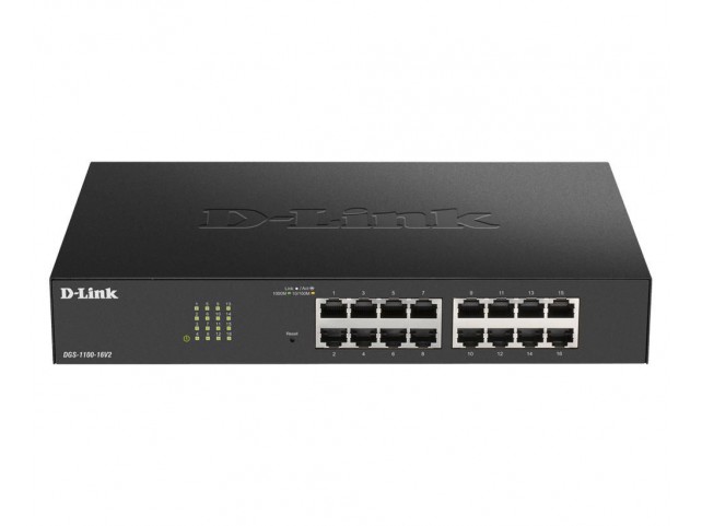 D-Link DGS-1100-16V2/E 16-Port Gigabit Smart Managed  Switch