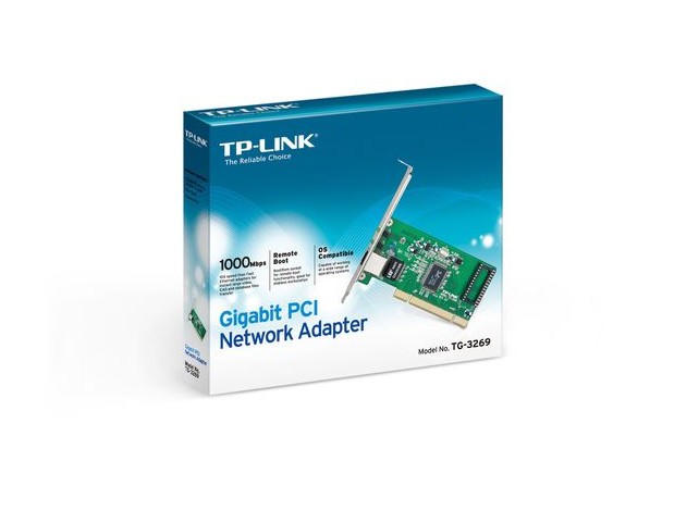 SCHEDA DI RETE TP-LINK TG-3269 PCI GIGABIT 10/100/1000M RJ45