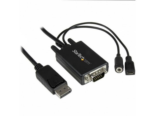 StarTech.com DP2VGAAMM2M 1.8M DP TO VGA CABLE WITH  