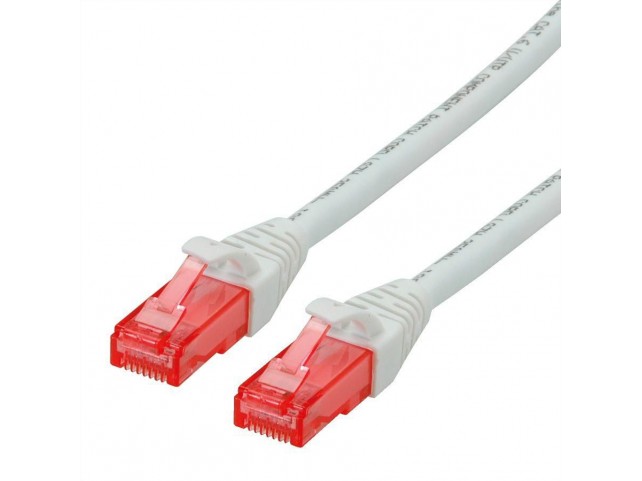 Roline 21.15.2561 UTP PatchCord Cat.6/Component  Level LSOH white 1m