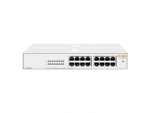 Hewlett Packard Enterprise R8R47A Aruba Instant On 1430 16G  Unmanaged L2 Gigabit Ethernet