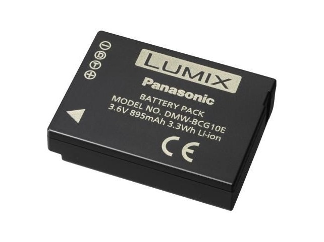 Panasonic DMW-BCG10E Battery 3.3Wh  DMW-BCG10E Lithium-Ion
