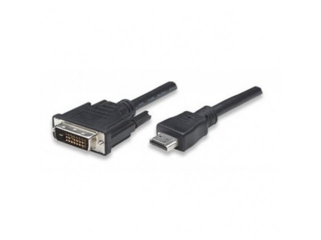 Techly ICOC-HDMI-D-018 Video Cable Hdmi To Dvi-D M /  M 1.8M Icoc Hdmi-D-018